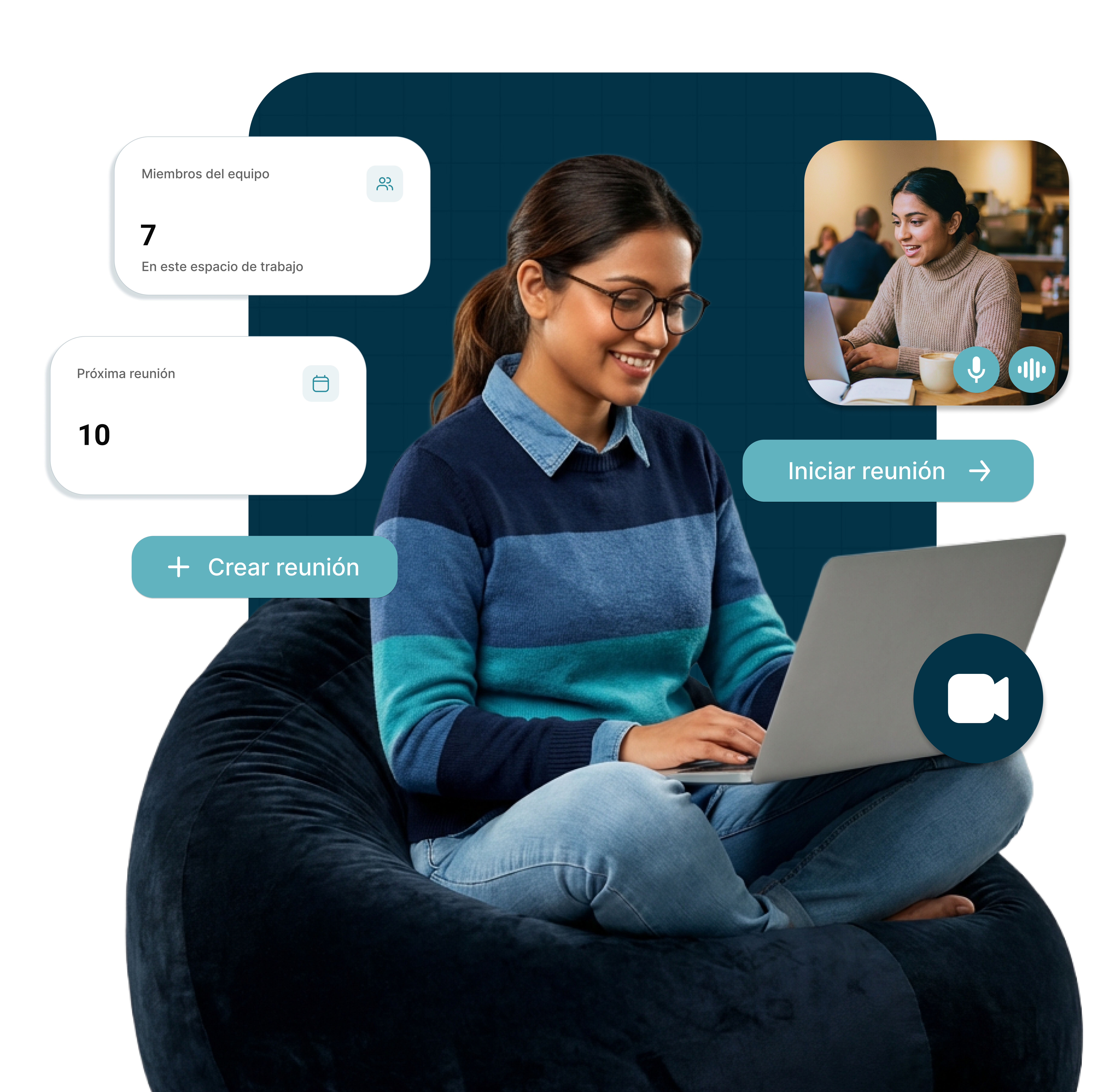 Ilustración Zelta Meet